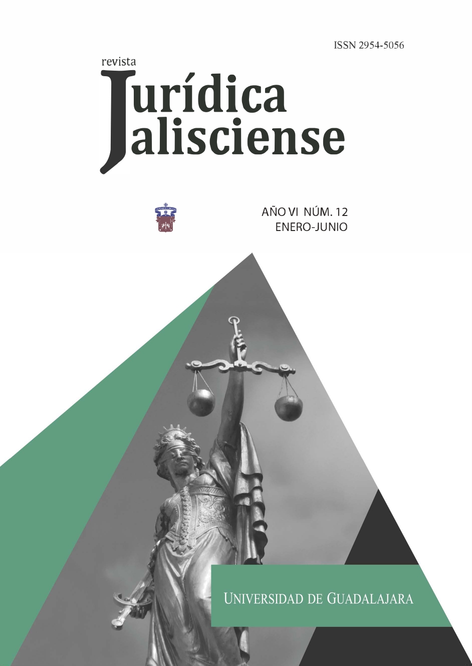 					Ver Vol. 6 Núm. 12 (2026): Revista Jurídica Jalisciense
				